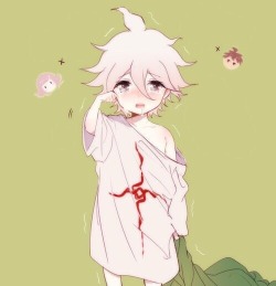 airienne:  Child Komaeda IT’S TOO CUTE