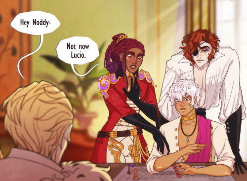  Going over the plan to beat the devil didn’t go all that well. Lucios need for a translator a