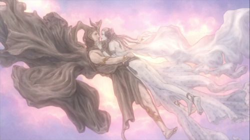 the-lost-seiya:  “His benevolence warms the frozen heart of the Frostbearer. The mortals have earned her respect; he, her love and admiration”