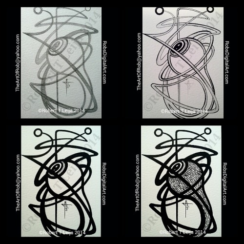 Harmonic Perception a new series of abstract, iconic, spiritual designs. Blog: On the Verge @ RobsDigitalArt.com