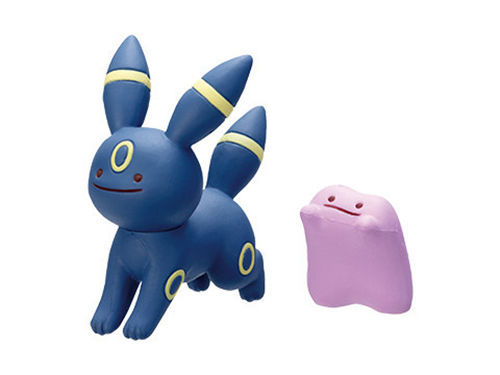 retrogamingblog2: The Pokemon Center released a set of Ditto Eeveelution Figures