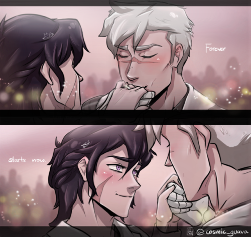 cosmicguava02: prompt: Married sheith! next prompt to work on: Sheith family! Just a little break fr