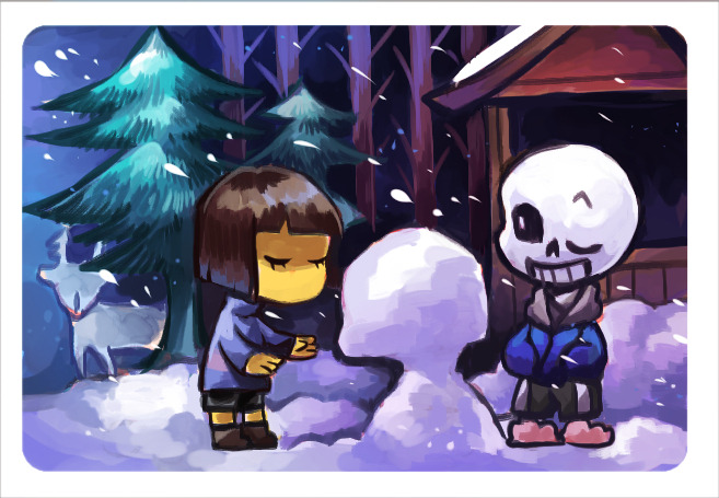 rain-yuqian:    Dedicate the memories of journey to our beloved Undertale.  