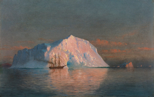 geritsel:William Bradford - Arctic paintings with nostalgic amounts of ice