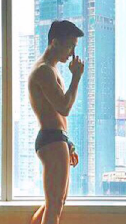 thenewmirza: cutiewatcher: Mikhail Danial in Kuala Lumpur! That bulge is simply stunning!!! That few