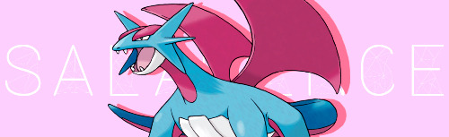 corsolanite:  Regional Dragon Types  ♔ Dragonite   ♔  Kingdra   ♔  Altaria  ♔  Flygon  ♔   Salamence  ♔  Garchomp  ♔  Haxorus  ♔  Hydriegon ♔  Dragalge  ♔  Noivern  ♔  Goodra ♔ Drampa ♔  