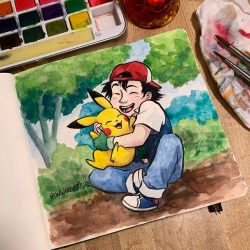 wingedelfgirl:Twitter told me that Ash and Pikachu won’t be on the Pokemon show anymore, and even though I haven’t been watching since about 2001 that sure got me in the feelings!Pokemon’s a thing that I have been able to connect with people of