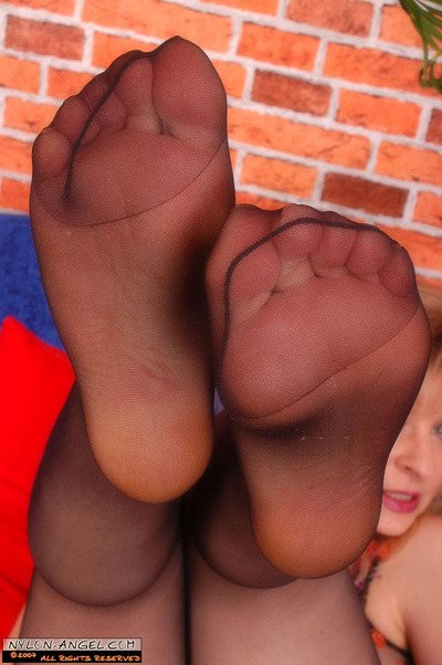 Feet In Nylons