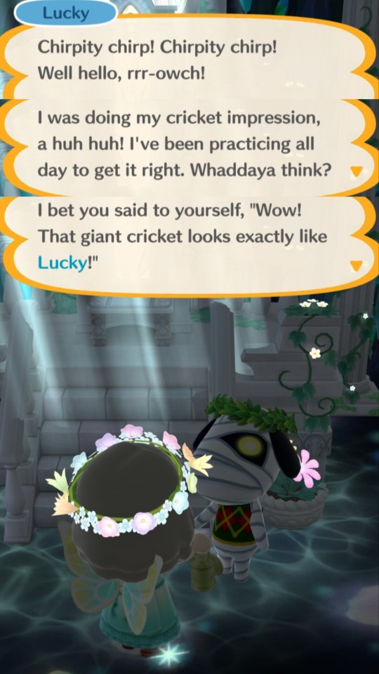Lazy Villagers (and Also For Normal, Smug, Big Sister, Etc?) Have Different Dialogues On Celebrating
