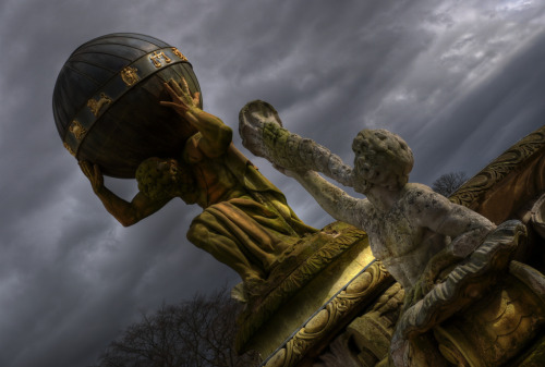 pagewoman:The Atlas fountain, Castle Howard, North Yorkshire, England  by PRotography YORK  