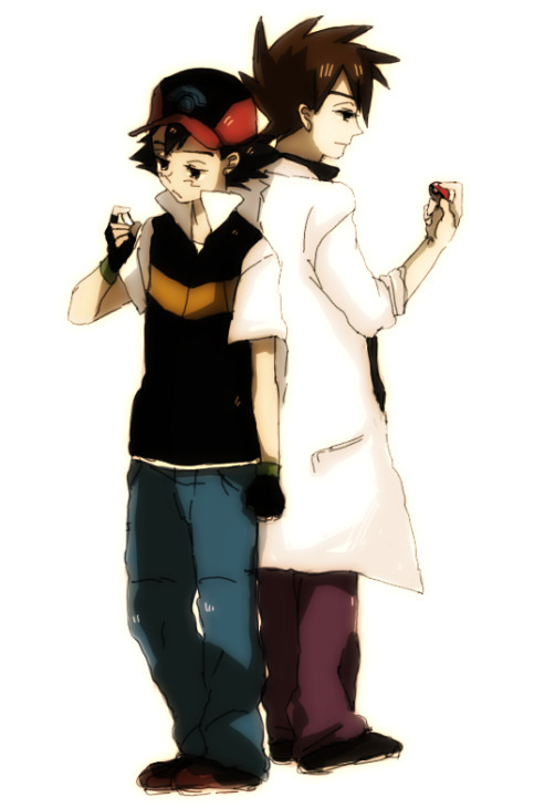 mypalletshippinglove:  Source: シゲルとサトシ by ミオノの