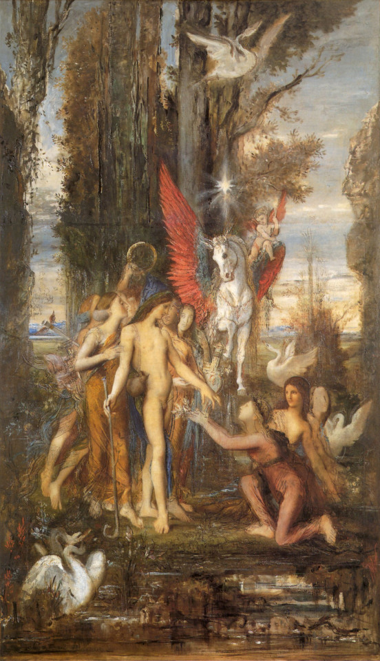 -Hesiod And The Muses-