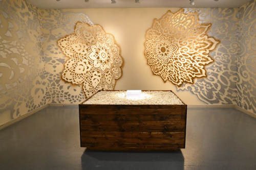 lustik:  Entanglement, Sharjah UAE 2014 - NeSpoon PL Lustik:  twitter | pinterest | etsy