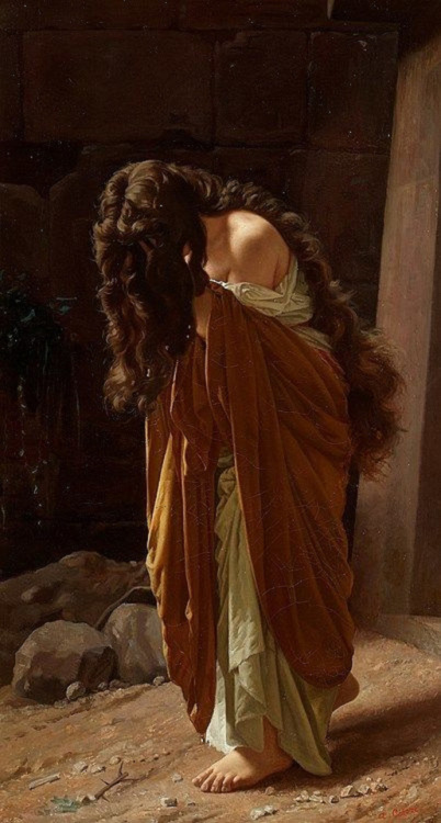 Antonio Ciseri - Mary Magdalene (c.1870)