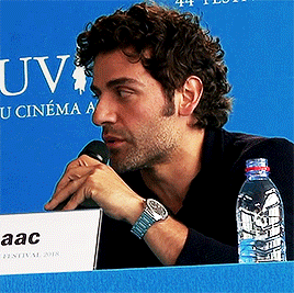 oscaricaas: Oscar Isaac at the Operational Finale Press Conference
