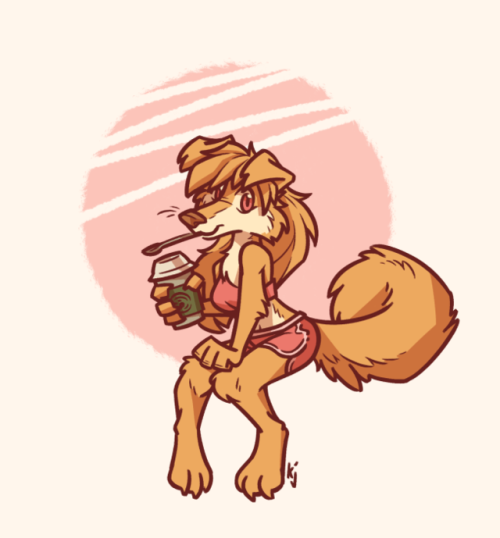 casual-dhole:For like my oc’s and stuff, I don’t draw them enough. That’s not a straw silly. ^w^