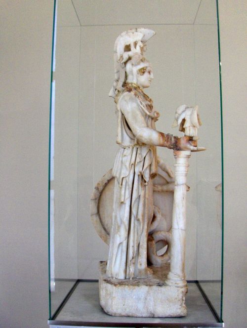 Varvakeion Athena* marble* 3rd century CE* National archaeological museum of AthensAthens, October 2
