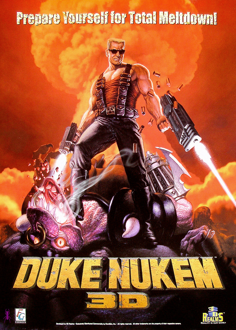 insectosmx:  Duke Nukem 3D (PC, 3D Realms, George Broussard, Todd Replogle, Scott
