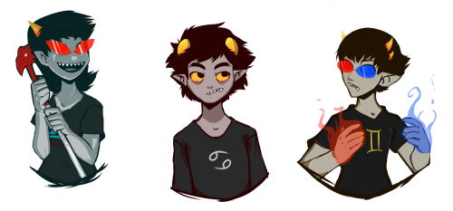 ectobrologist:This is the first time I’ve drawn half of these guys. This has been fun.
