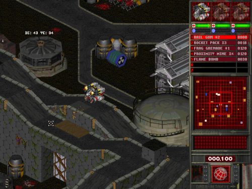 dos-ist-gut:  Bedlam 2: Absolute Bedlam (Mirage Technologies (Multimedia) Ltd., 1997) An isometric action game, with pre-rendered graphics similar to the Crusader games, Bedlam 2 is a simple, straightforward experience with easy mouse controls and a ton