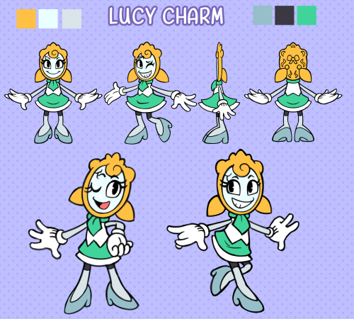  Meet Lucy Charm, the luckiest girl in the world! Born with unrelenting good luck, her life is absol