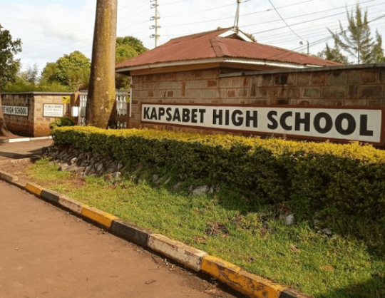 Kapsabet Boys: School That Has Produced Two Kenyan Presidents