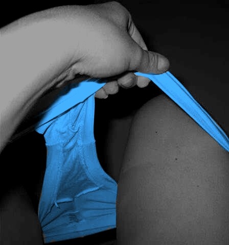 dianassexyfetish:  BLUE Panties  Downwithpanties 