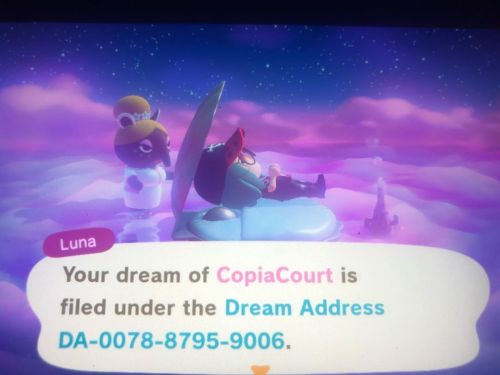 Come dream on my island! I’m pretty proud of it. #animalcrossing #acnh #dreamaddress (at Brook