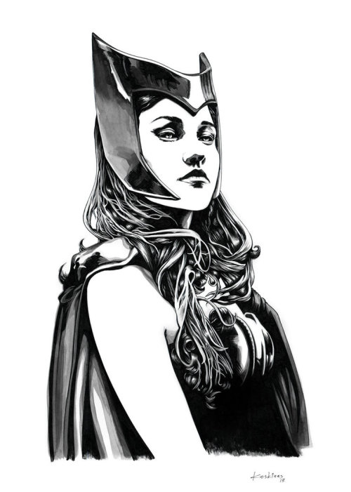 Scarlet Witch by Dimitris Koskinas