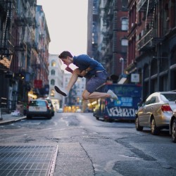 finnharries:  Back in the big apple for a new project we’re working on. ~ Howard Street, New York City. Photo by @caseyneistat