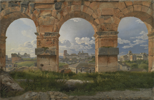 C. W. Eckersberg (Danish; 1783–1853)A View through Three Arches of the Third Story of the Colosseum 