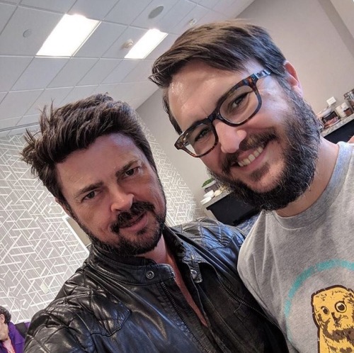 karlurbanmediacollector:With Will Wheaton at Emeral City Comic Con, Seattle, Washington, March 2018.