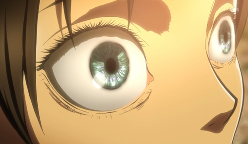 jaegersbooty:  guys eren’s eyes r the most beautiful aspect on earth like  he got this caribbean green shit going on  s HIT  [braething b eccomes short] oH m A N  hE LP CALL THE PARA ME DICS 
