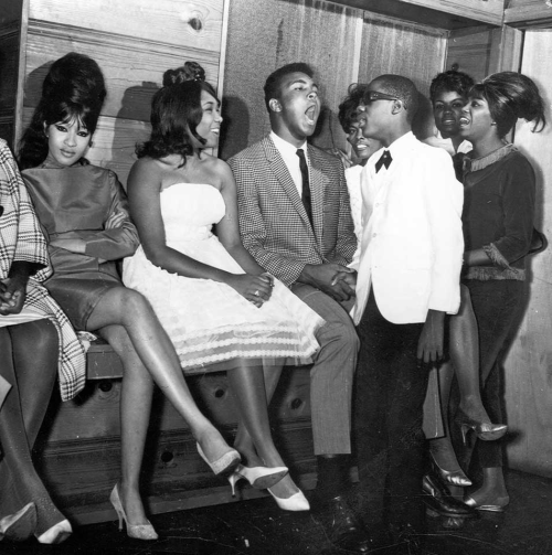 twixnmix:  Ronnie Spector, Dee Dee Sharp, Muhammad Ali, Dionne Warwick, Stevie Wonder, Micki Harris 