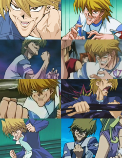 dawnbreakerr:   Yu-Gi-Oh! Duel Monsters   Aesthetic ⇢ Jonouchi’s  Chin 