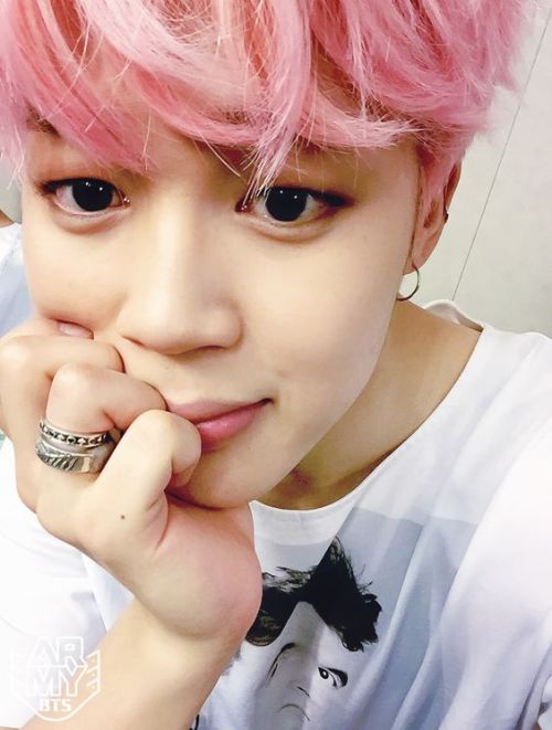 Jimin Pink Hair..