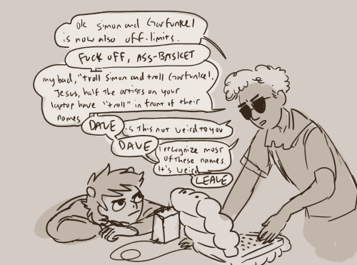 poidkea:here’s a sequel, or something pictured above: karkat relates too hard to the boxer