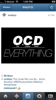 Make sure to follow us on Instagram tag us with your sticker post and any OCD gear you are rock @ocdnyc ✌