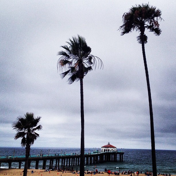 at Manhattan Beach Pier