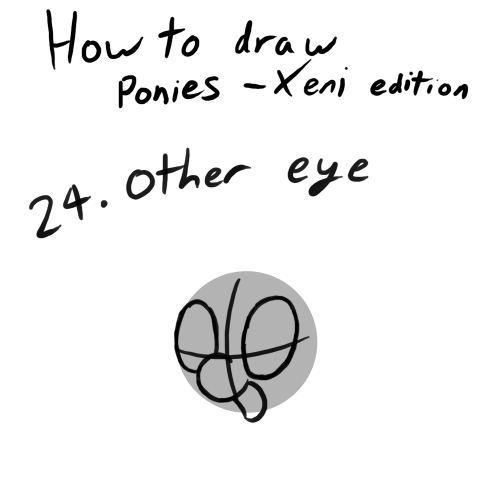 kasai-razebolt:   Just follow these easy steps steps to start your journey to becoming a Tru Blu Xeni!™ Eyes are just ovals, muzzles are a C shape, don’t be afraid to just try line after line till it looks right (I still hit CTRL+Z more times during