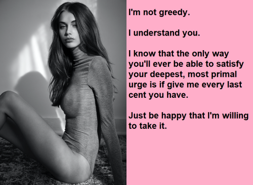 I’m not greedy …I understand you.