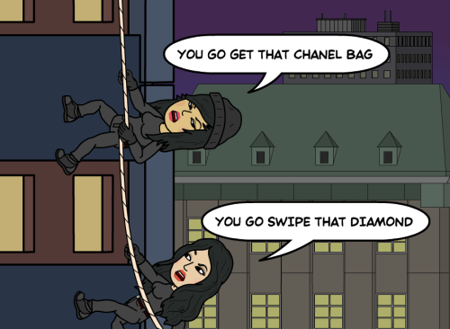Nancy And Abbie Go On A Heist