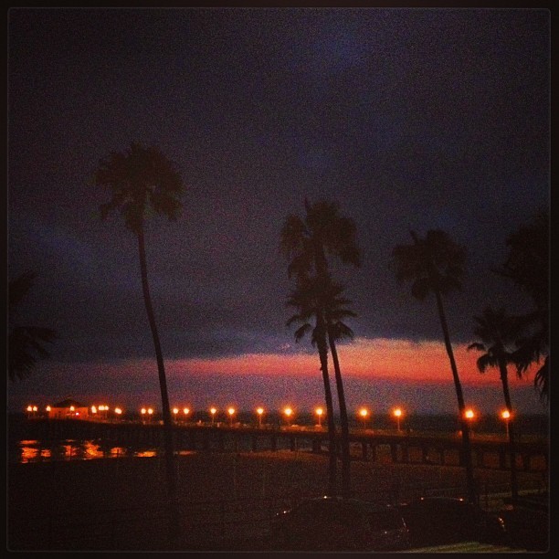 at Manhattan Beach Pier