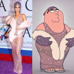 Who did it better? Peter! #Rihanna #petergriffen familyguy