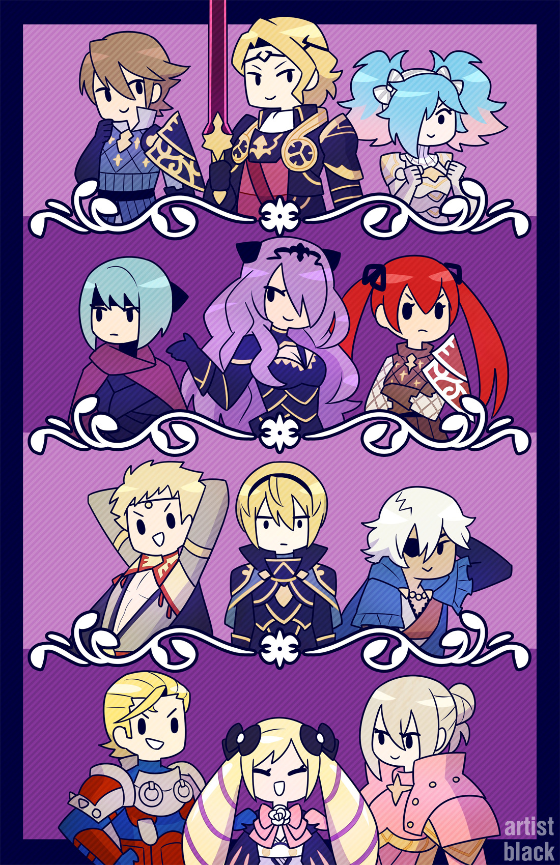 artistblack:  I had this at AX, but I am ashamed because I didn’t have time for