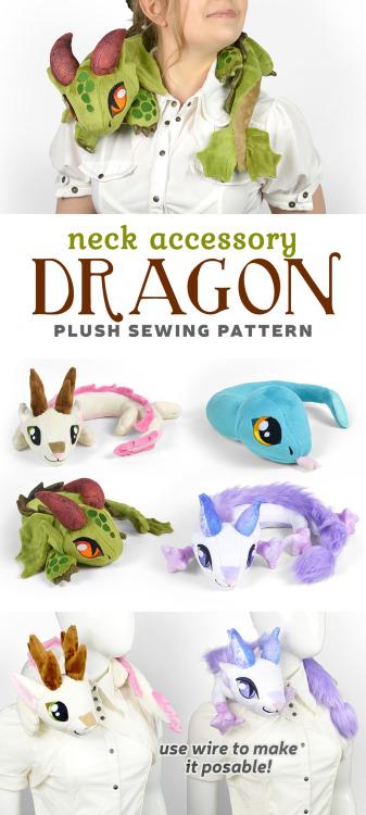 The new neck dragon pattern is finally ready! I’m glad you guys are all so excited! https://ww