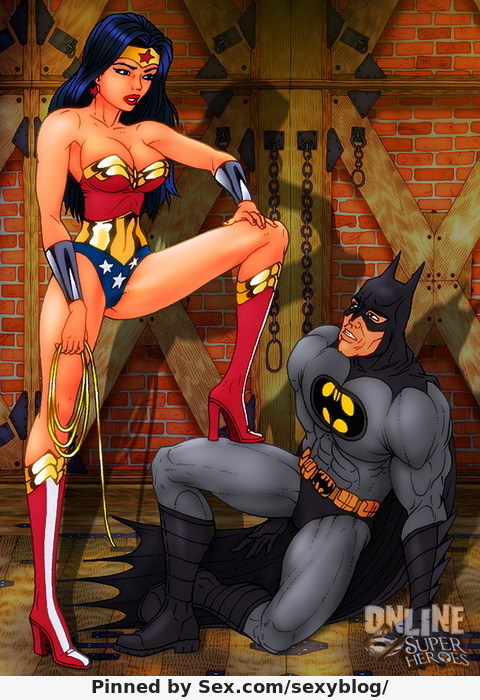 Batgirl catwoman supergirl and wonder woman porn