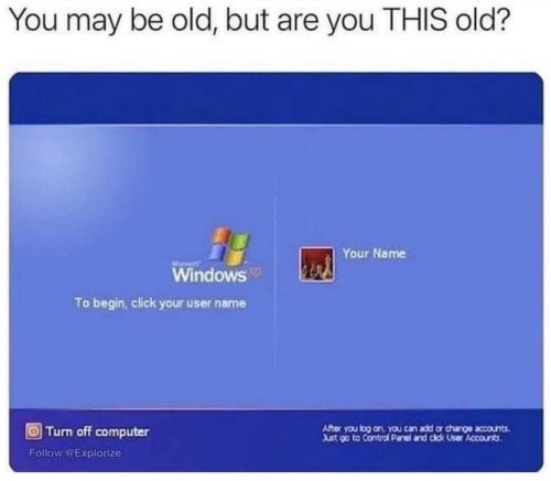 gentlesmile2:  dustyfields:  becausewelivehere:  lakeside-conservative:  beardedmrbean:  XP was the last good windows OS, Vista was ok but not as good.    Pfft, y'all are some youngins:I predate this…And even this..   I can vaguely remember Windows