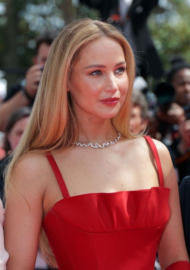 jennifer lawrence stuns at the 76th annual Cannes film festival