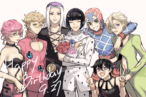 2020 Bruno’s Birthday I’m late .Happy Birthday Bucciarati .